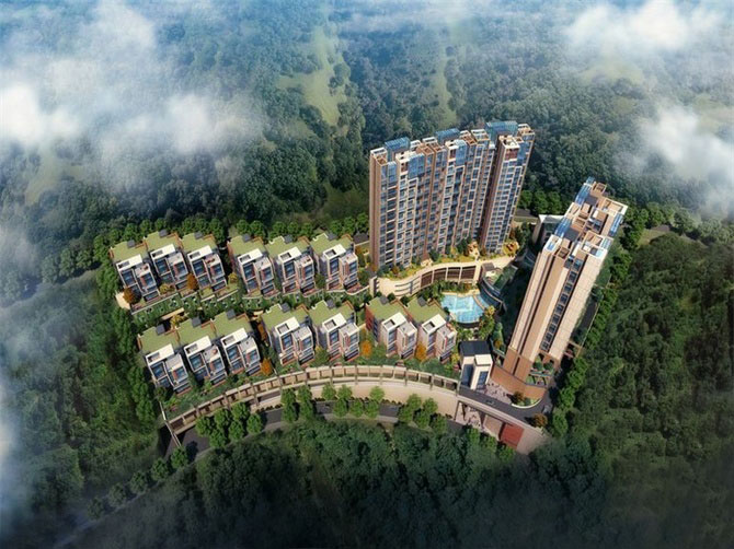 深圳京基云景梧桐南麓半山別墅室內(nèi)軟裝設(shè)計(jì)動態(tài)