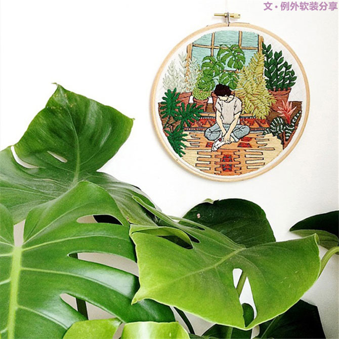 這樣的植物新玩法，你絕對沒見過，不看后悔！-別墅設計,軟裝設計,室內(nèi)設計,豪宅設計,深圳例外軟裝設計公司