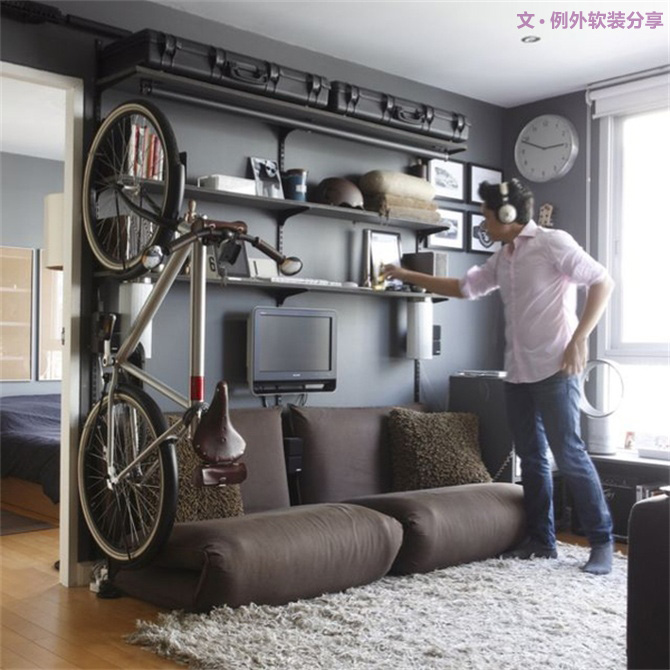 冬季不騎的自行車這么做，裝飾出行兩不誤-別墅設(shè)計,軟裝設(shè)計,室內(nèi)設(shè)計,豪宅設(shè)計,深圳例外軟裝設(shè)計公司