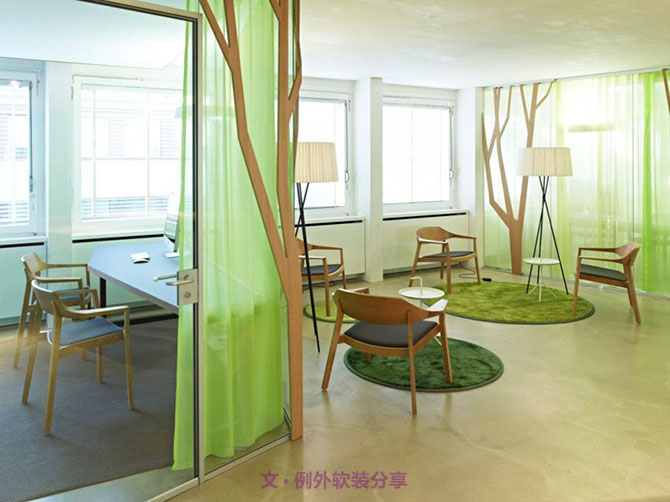蘇黎世創(chuàng)意設(shè)計(jì)辦公室，工作再忙也來(lái)勁-別墅設(shè)計(jì)_軟裝設(shè)計(jì)_室內(nèi)設(shè)計(jì)_豪宅設(shè)計(jì)-深圳例外軟裝設(shè)計(jì)公司