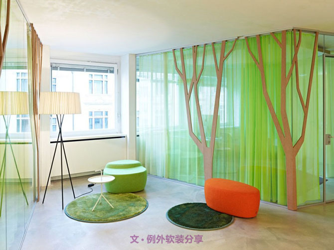 蘇黎世創(chuàng)意設(shè)計(jì)辦公室，工作再忙也來(lái)勁-別墅設(shè)計(jì)_軟裝設(shè)計(jì)_室內(nèi)設(shè)計(jì)_豪宅設(shè)計(jì)-深圳例外軟裝設(shè)計(jì)公司