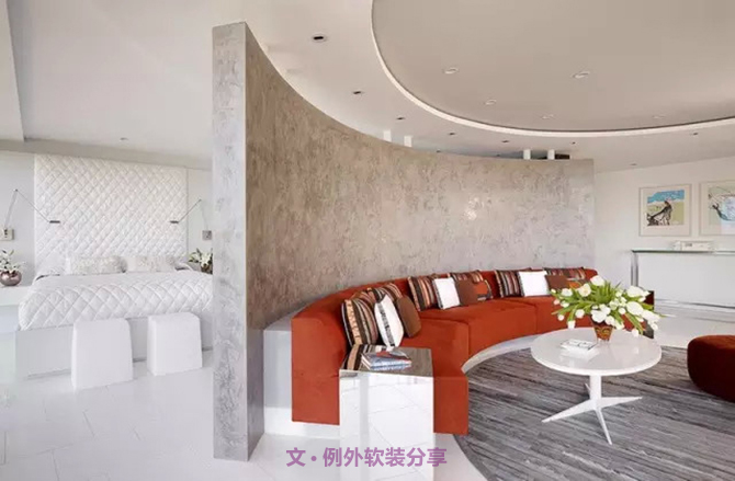 妙用隔斷，六種室內設計方式讓家多一點驚喜-別墅設計_軟裝設計_室內設計_豪宅設計-深圳例外軟裝設計公司