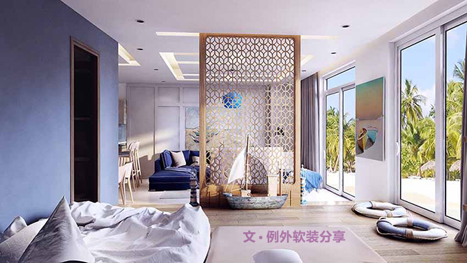 玩轉海灘度假風，美式也可以如此輕快-別墅設計,軟裝設計,室內設計,豪宅設計,深圳例外軟裝設計公司