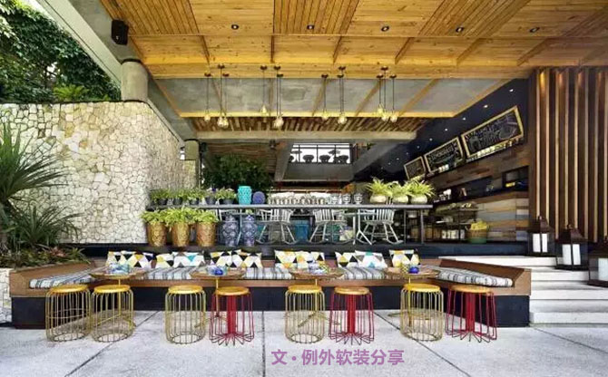熱帶景觀生態餐廳，讓你未吃先醉-別墅設計,軟裝設計,室內設計,豪宅設計,深圳例外軟裝設計公司
